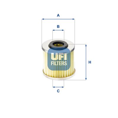 Filtre à huile UFI