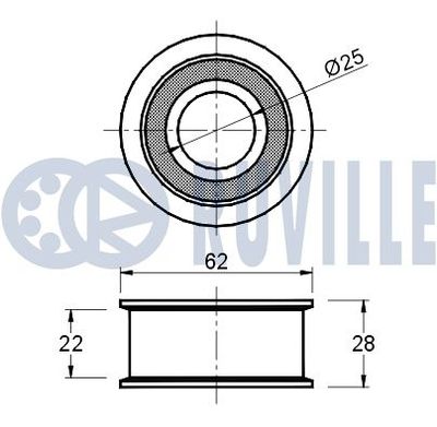 ROLA INTINZATOR CUREA DISTRIBUTIE RUVILLE 540495 1