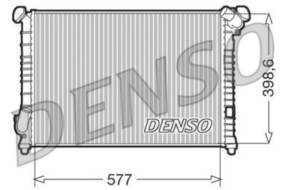 DENSO DRM05102 Радіатор охолодження двигуна для MINI (Мини)