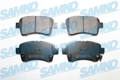 Комплект тормозных колодок, дисковый тормоз SAMKO 5SP1541 для SUZUKI LIANA