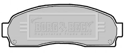 BORG & BECK BBP2134 Тормозные колодки и сигнализаторы  для FORD USA EXPLORER (U2, U_) 4.0 4WD