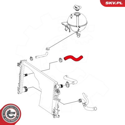Hadica chladenia ESEN SKV 24SKV305