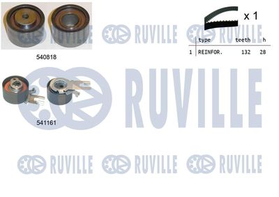 RUVILLE 550326 Комплект ГРМ  для VOLVO XC60 (Вольво Xк60)