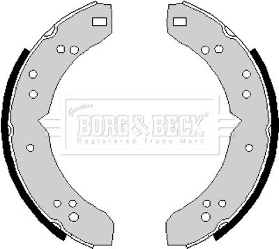 Комплект тормозных колодок BORG & BECK BBS6150 для TRIUMPH 1300