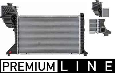 Chłodnica, układ chłodzenia silnika MAHLE CR 697 000P