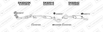 ABGASANLAGE VENEPORTE 600022
