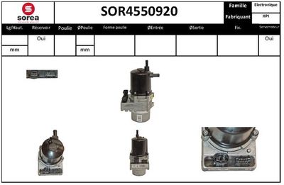EAI Hydraulikpumpe, Lenkung (SOR4550920)
