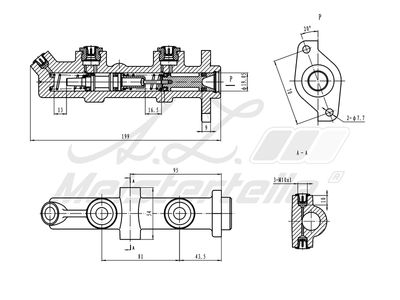 Спирачна помпа A.Z. Meisterteile AZMT-44-110-1092