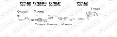 SISTEM DE ESAPAMENT VENEPORTE 700060