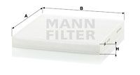 MANN-FILTER CU 2132 Фильтр салона  для SMART FORTWO (Смарт Фортwо)