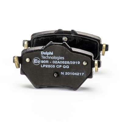BREMSBELAGSATZ SCHEIBENBREMSE DELPHI LP2505 3