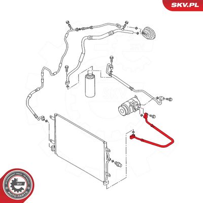 CONDUCTA PRESIUNE VARIABILA AER CONDITIONAT ESEN SKV 43SKV569 3