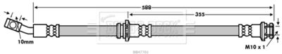 Brake Hose Borg & Beck BBH7701