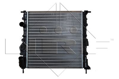 Радиатор, охлаждение двигателя NRF 58196 для RENAULT CLIO