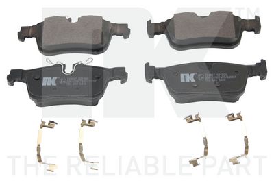 Sada brzdových destiček, kotoučová brzda NK 224837