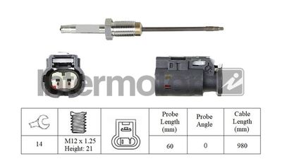 czujnik, temperatura spalin INTERMOTOR 27414