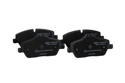 BREMSBELAGSATZ SCHEIBENBREMSE VALEO 302901A 25