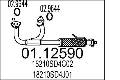 RACORD EVACUARE MTS 0112590