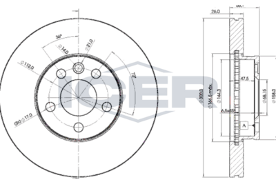 спирачен диск ICER 78BD1531-2