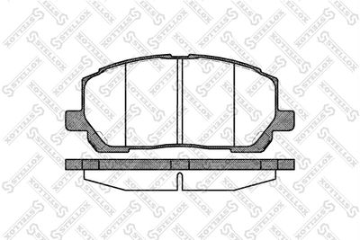 STELLOX 866 000-SX Тормозные колодки и сигнализаторы  для LEXUS RX (_U3_) 350 AWD (GSU35_)