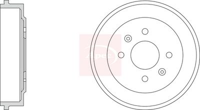 APEC Brake Drum DRM9217
