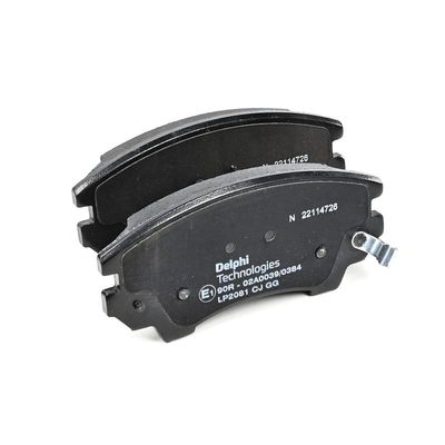 BREMSBELAGSATZ SCHEIBENBREMSE DELPHI LP2081 25