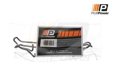 Комплектующие, колодки дискового тормоза ProfiPower 9B1044 для FIAT STRADA