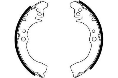 Brake Shoe Set GS8281