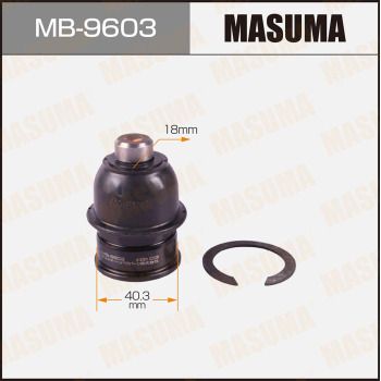 Шарнир независимой подвески / поворотного рычага MASUMA MB-9603 для MITSUBISHI SPACE
