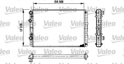 VALEO 730954 Крышка радиатора  для SEAT AROSA (Сеат Ароса)