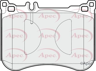 Brake Pad Set APEC PAD1927