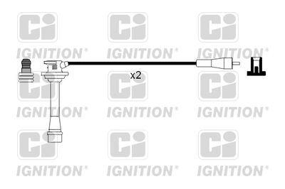 Комплект проводов зажигания QUINTON HAZELL XC662 для KIA RETONA