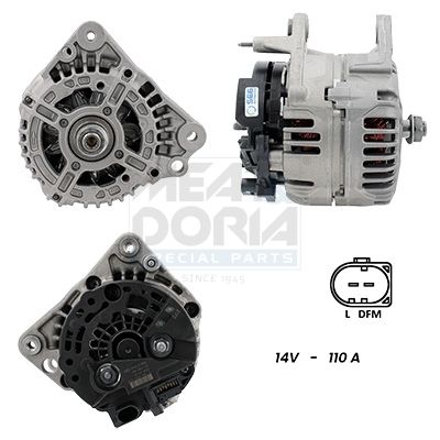 generátor MEAT & DORIA 55101368G