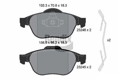 BENDIX Braking BPD1328 Тормозные колодки и сигнализаторы для RENAULT ESPACE IV (JK0/1_) 2.0 dCi (JK03, JK04, JK1C, JK1G, JK1J, JK1K) BENDIX Braking BPD1328 Тормозные колодки и сигнализаторы для RENAULT ESPACE IV (JK0/1_) 2.0 dCi (JK03, JK04, JK1C, JK1G, JK1J, JK1K)