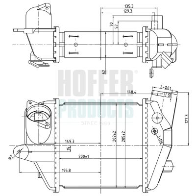 INTERCOOLER COMPRESOR