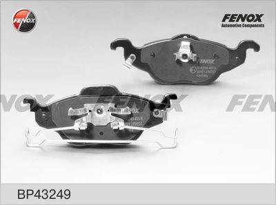 Комплект тормозных колодок, дисковый тормоз FENOX BP43249 для CHEVROLET ASTRA