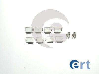 Комплектующие, колодки дискового тормоза ERT 420039 для DODGE NITRO