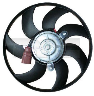 Вентилятор, охлаждение двигателя TYC 837-1013 для VW TIGUAN