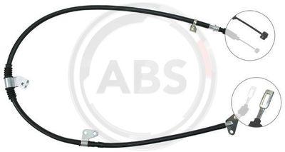 A.B.S. K14547 Трос ручного тормоза  для MAZDA 626 III Hatchback (GD) 2.0