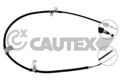 Тросик, cтояночный тормоз CAUTEX 761562 для HYUNDAI MATRIX