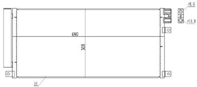 KONDENSATOR KLIMAANLAGE