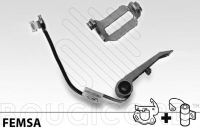 Контактная группа, распределитель зажигания EFI AUTOMOTIVE 160435 для RENAULT SUPER