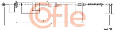 Тросик, cтояночный тормоз COFLE 12.0765 для FIAT 500