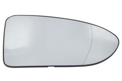 Zijspiegel glas Rechts (asferisch, met verwarming) past: NISSAN QASHQAI I J10 11.06-04.14