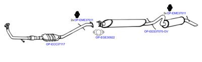 Изпускателна система OPTIMAL OP-EXSOP804