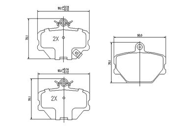 SET PLACUTE FRANA FRANA DISC BOGAP C8210105 5