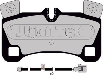 Brake Pad Set JURATEK JCP065