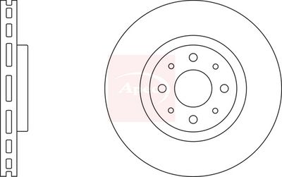 APEC Brake Disc DSK3878