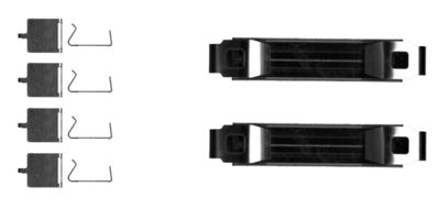 Комплектующие, колодки дискового тормоза TEXTAR 82548300 для AUDI Q5
