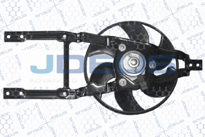 Вентилятор, охлаждение двигателя JDEUS EV110211 для FIAT CINQUECENTO